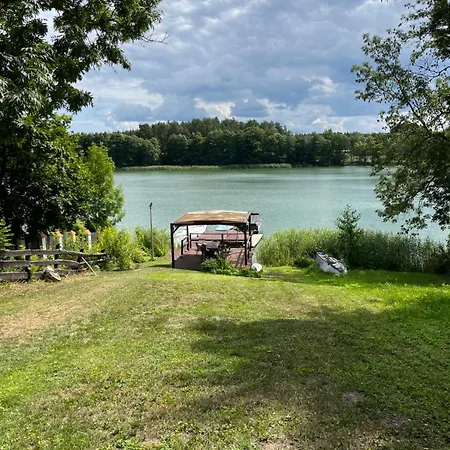 Domek Nad Jeziorem Z Prywatnym Pomostem, Mazury, Domek Fruzia Jora Wielka Exterior photo